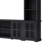 TV Console with Bridge, Tempered Glass Door, Fits Up to 70" TVs-1557582082
