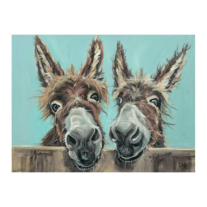 Double Trouble - Wrapped Canvas Painting, 60cm H x 80cm W x 3.8cm D