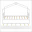 Lit simple en bois avec lit gigogne simple