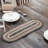 Sawyer Mill Charcoal Creme Jute Table Runner-295655192