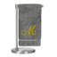 Ensemble de serviettes de bain 2 pièces 100% coton monogramme-26086672-26086687