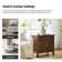 Dyals Traditional 27"Tall Nightstand Design Rattan Cabinet Doors  with Built-in Power Outlet and Adjustable Shelf (Set of 2)