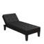 Alaira Faux Leather Chaise Lounge