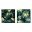 Hedlund - Ensemble de 2 collages carrés abstraits-101848157-101848153