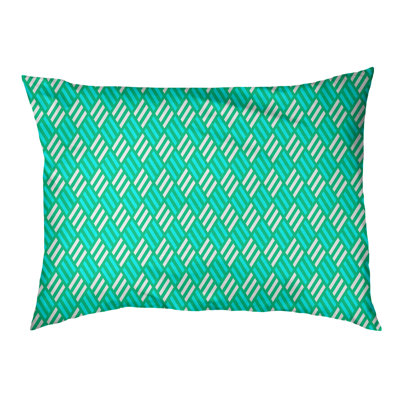 Byrge Geometric Polyester Pet Bed