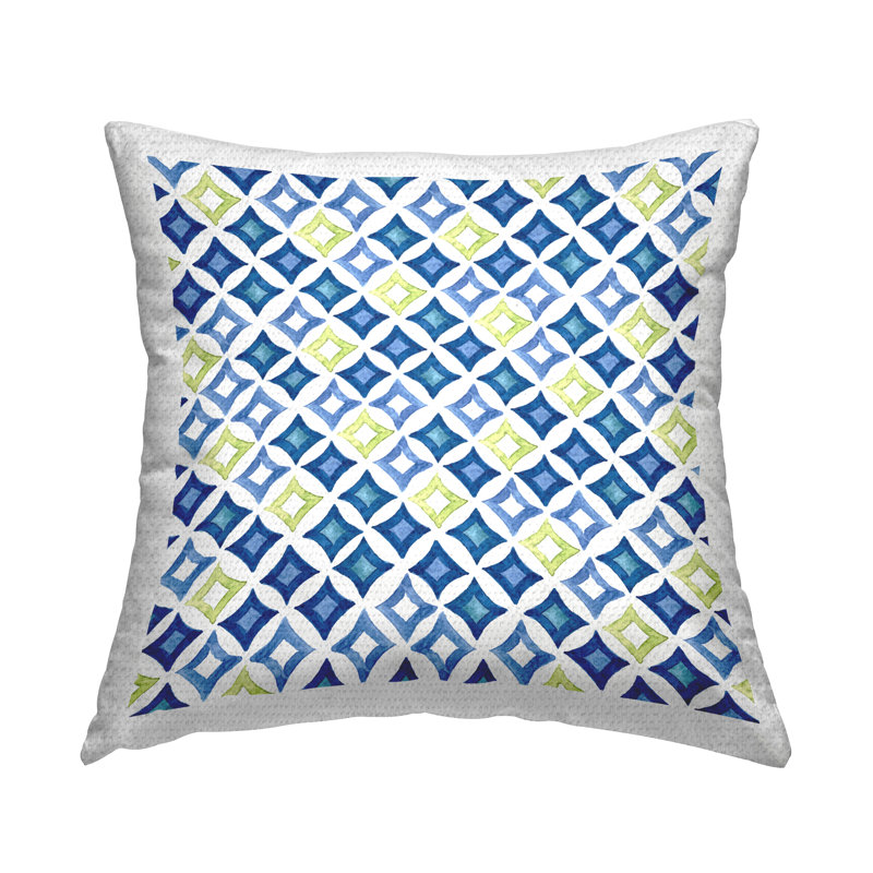 Geometric Outdoor Throw Pillow
