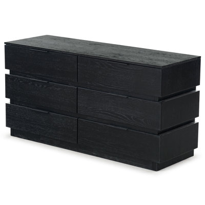 Titus 6 Drawer Stacked Dresser