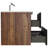24" Wall Mounted Bathroom Vanity-461497964
