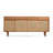 Modern Burlywood Solid Wood Sideboard