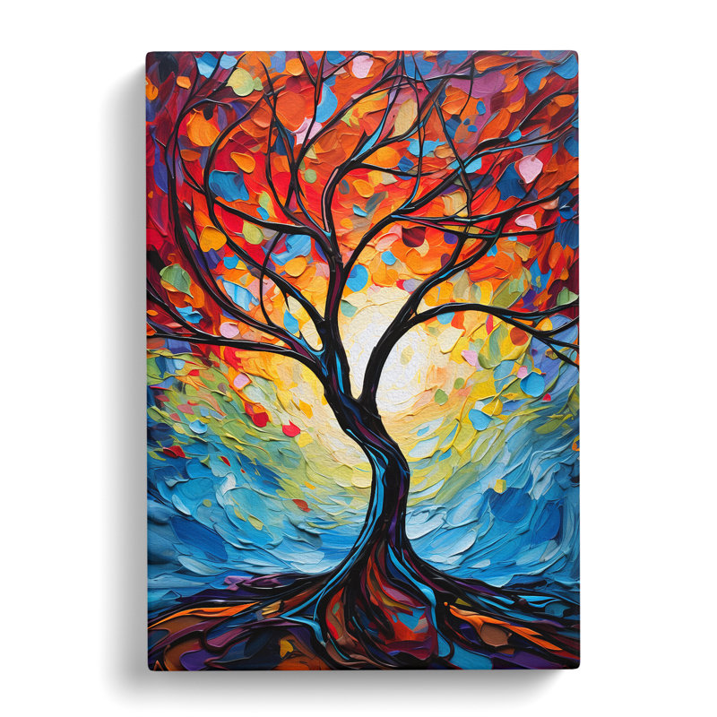 Tree Expressionism No.2 - Print, 50cm H x 35cm W x 3cm D