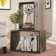 Cherryford (ensemble de deux) tablettes cubiques rustiques gris clair
