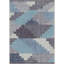Tapis bleu tissé à plat Kehr Portsmouth-84991276