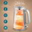HOMCOM Electric Stainless Steel Kettle and Toaster Set 3000W 1.7L-719103683