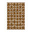  Tapis lavable biscuits en pain d'épices-2055886377