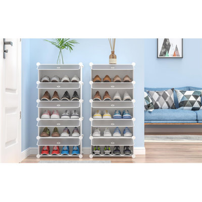 10 Pair Shoe Storage Cabinet