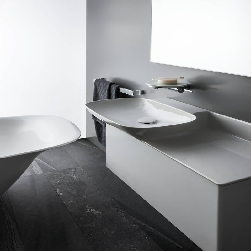 Ino 70.87'' L Freestanding Soaking Bathtub