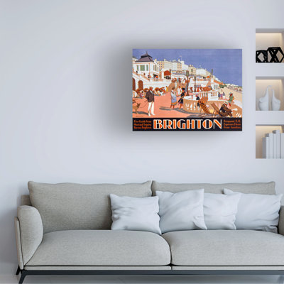 Henry George Gawthorn Travel To Brighton Canvas Art