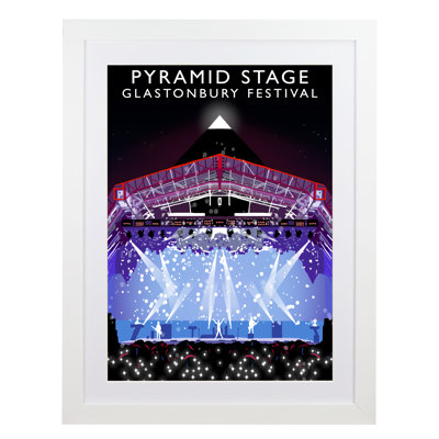 Pyramid Stage 1 Piece Wall Art