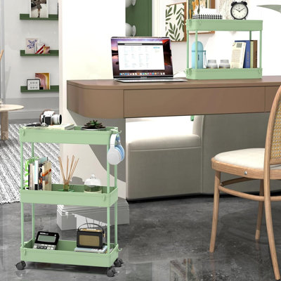 Slim Rolling Storage Cart
