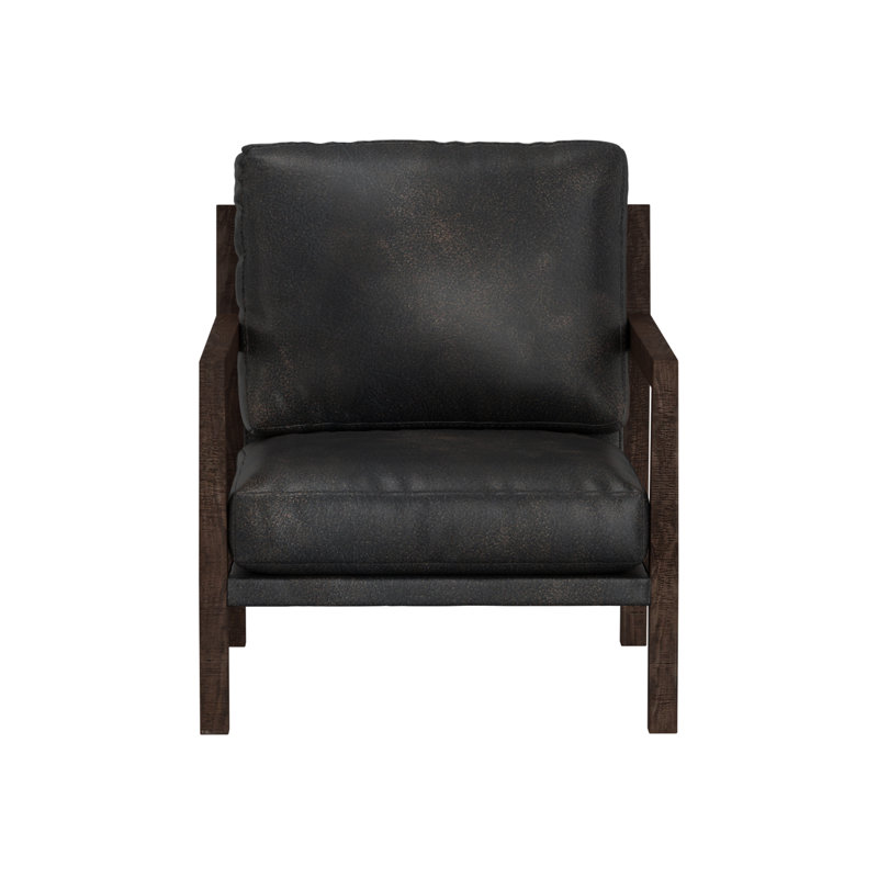 Structure et base en bois, fauteuil