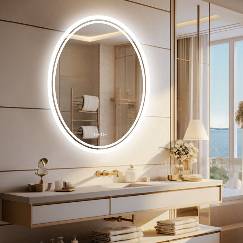 Oval Mirror, 31.50" x 24"
