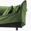 Ensemble confortable de 2 fauteuils pour différentes pièces avec coussins moelleux et tissu chenille-1154721392