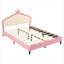 Lit princesse en cuir PU avec tête de lit-21336389