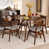 Brown Table with Light Gray Chair