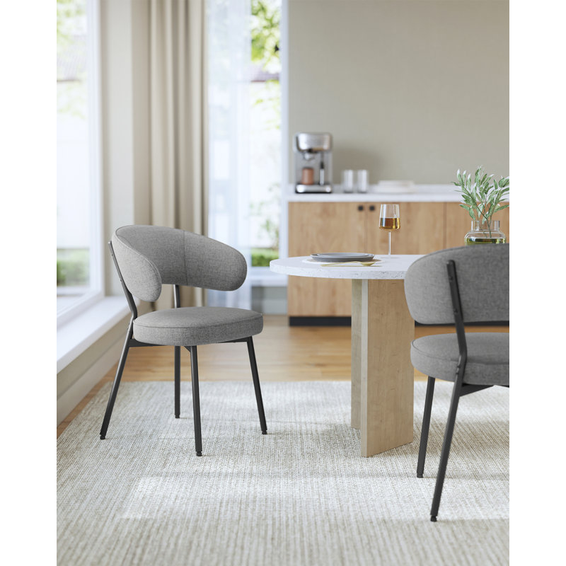 Chrys 47.5 cm H Low Back Armchair