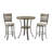 Luker 2 - Person Four Leg Dining Set