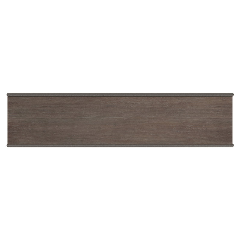 Bernhardt Outline Console Table, Brown Wood, Brown Wood