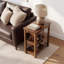 Solid Wood End Table-1516129961