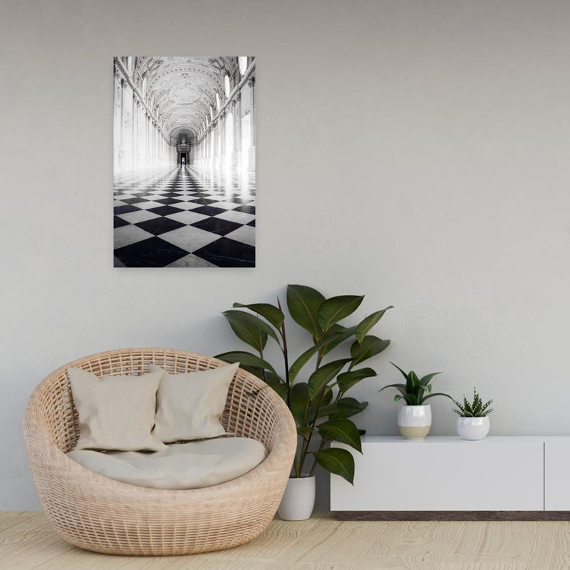 Architecture 6 Art abstrait contemporain, H 24 po x l 16 po