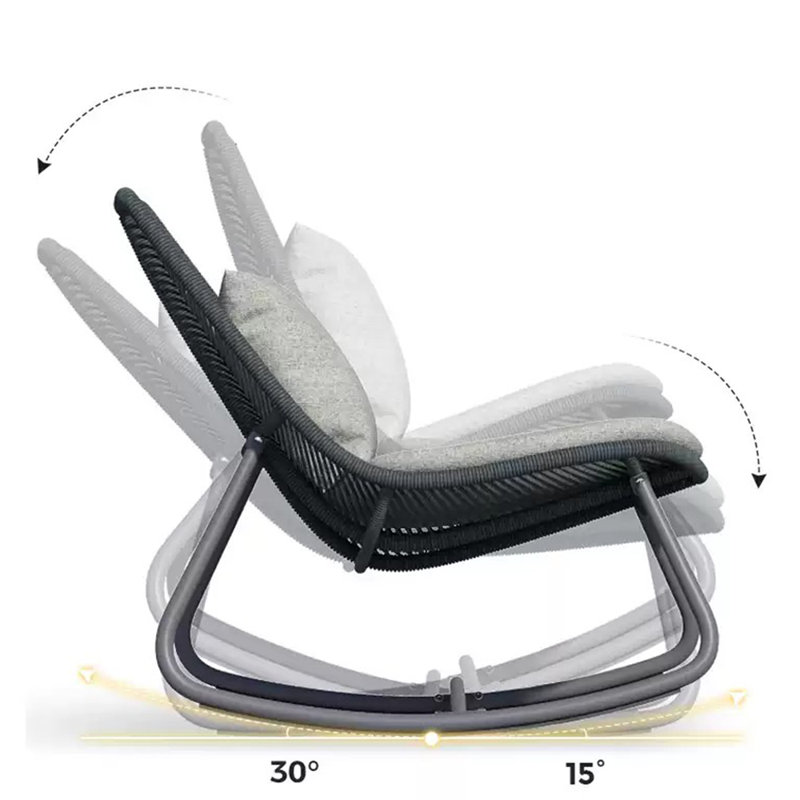 Chaise berçante sécuritaire et confortable