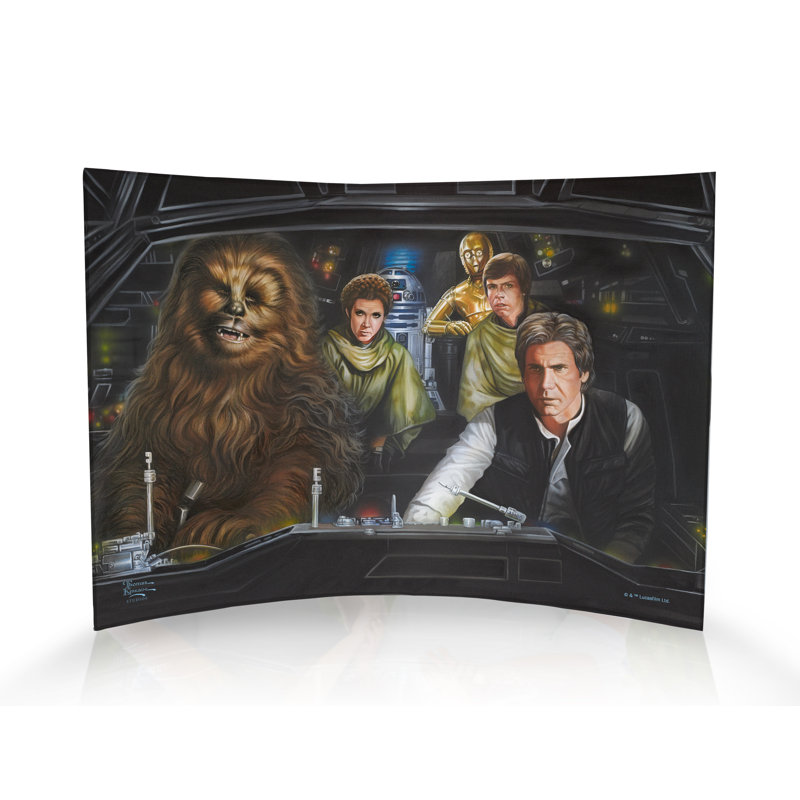 Star Wars (Strike Team), impression acrylique incurvée