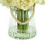 Hydrangea Arrangement in Rope Embellished Vase