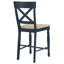 Chaise de comptoir en bois massif Darcy-1233202665