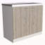 Évier utilitaire avec armoire, porte double, une tablette-118592766-118592769