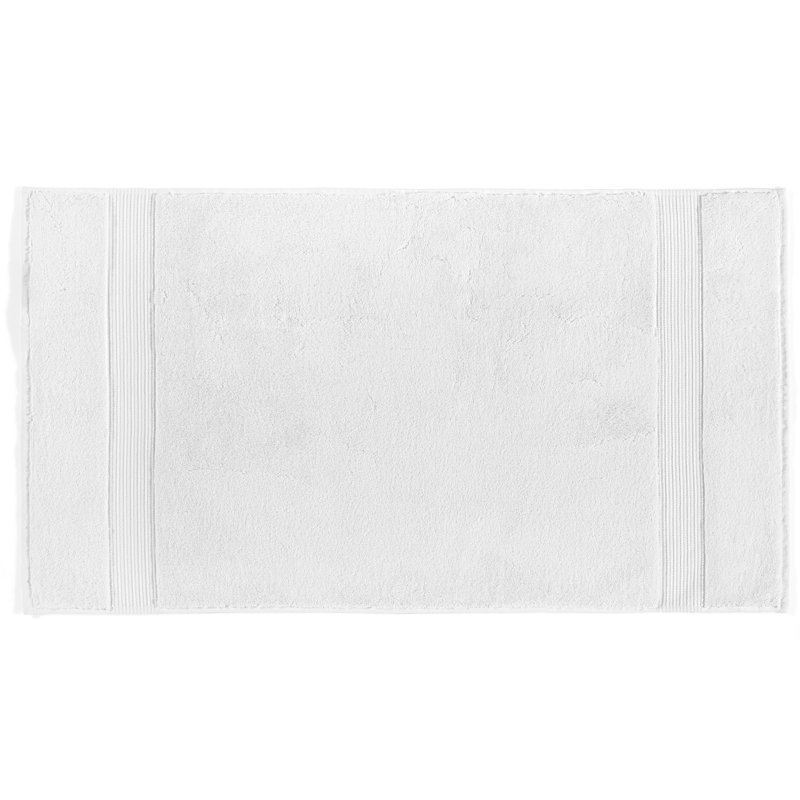 Serviette 100% coton Bentsy, Blanc