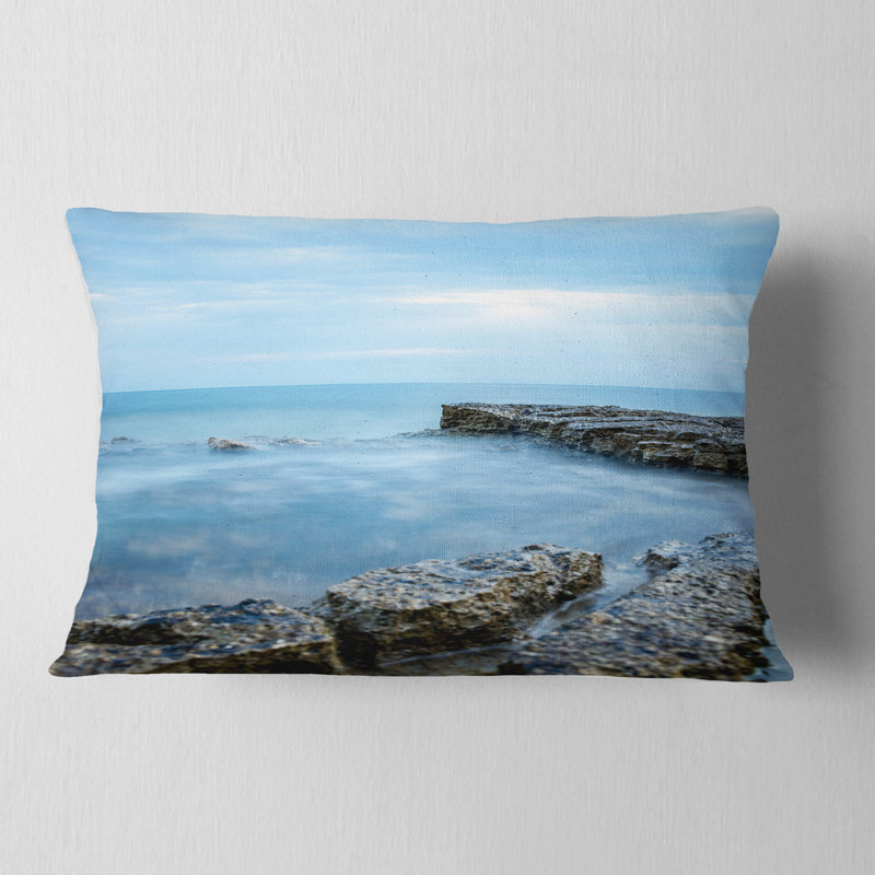 Coussin Blue Rocky Seashore - Sea & Shore