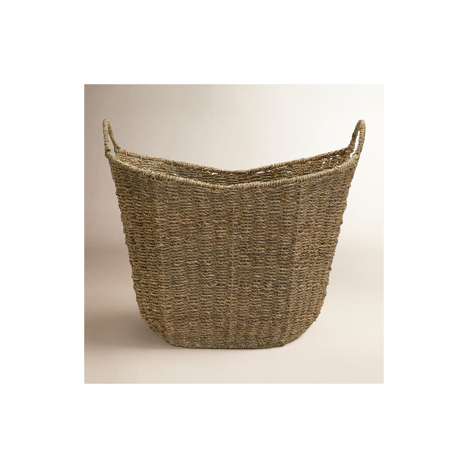 Jute Basket, Natural - Seagrass