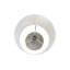 Lampe de table grise 17,75 "Madilynne