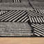 Rambo Geometric Black/Ivory Area Rug-556911486-537140549