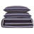 Polyester Striped Duvet Cover Set-603818163-603818162
