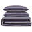 Polyester Striped Duvet Cover-603818162-603818172