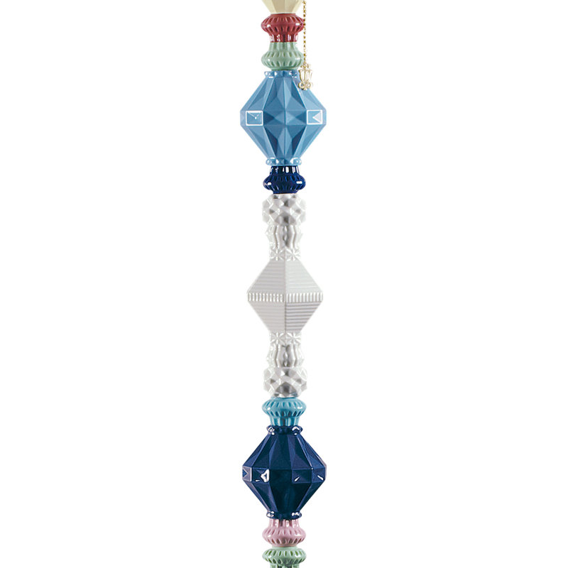 Belle de Nuit 71.26" LED Floor Lamp, White/Blue