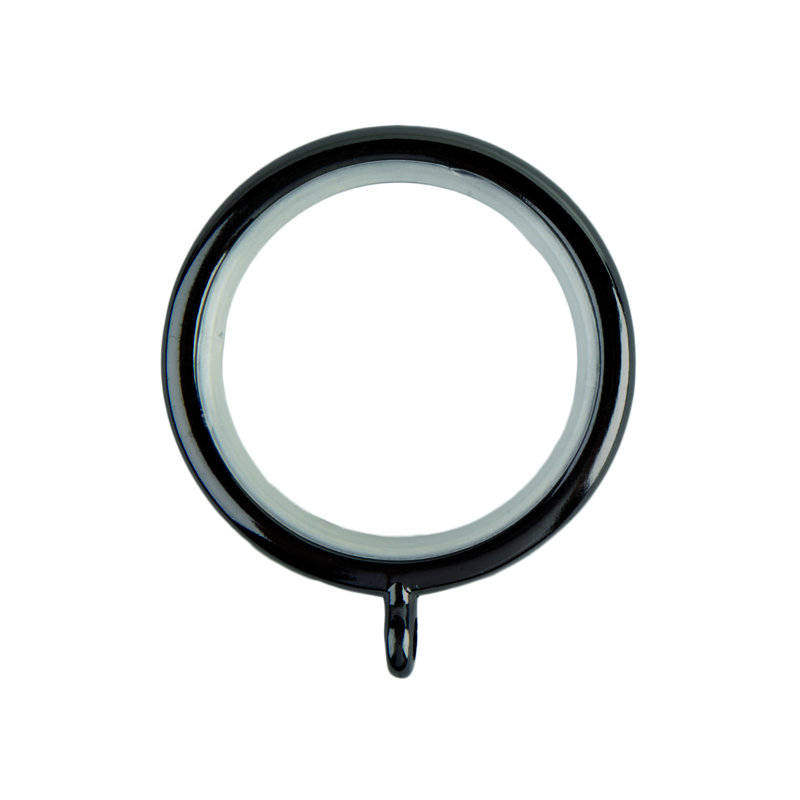 Matranga 2.8cm Curtain Rings, Black Nickel