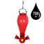 Nishath Glass Hanging Hummingbird Feeder