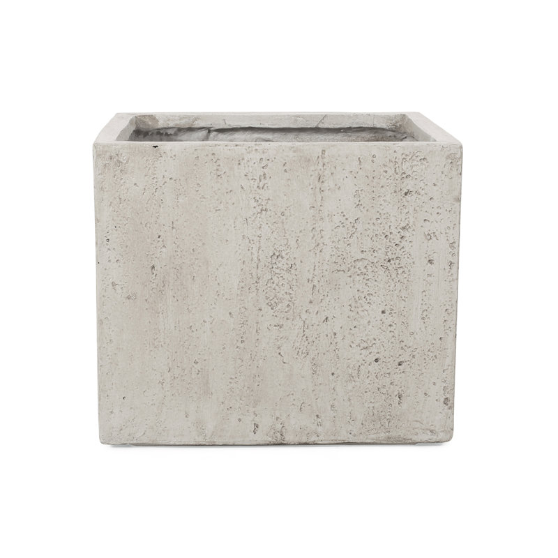 ELLA MGO L 22 Planter Box, White