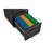 3 Drawer Office File Cabinet, Mobile With Tilting 5 Wheel Design, Lockable, Holds Legal/Letter/A4 Files, Waterproof -Proof, Black Cabinet For Office, Feature, Stores-162706737